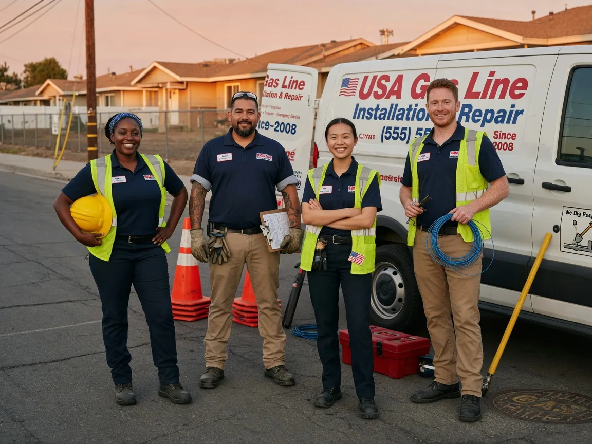 Gas Line Installation company in Meadow Lands, PA